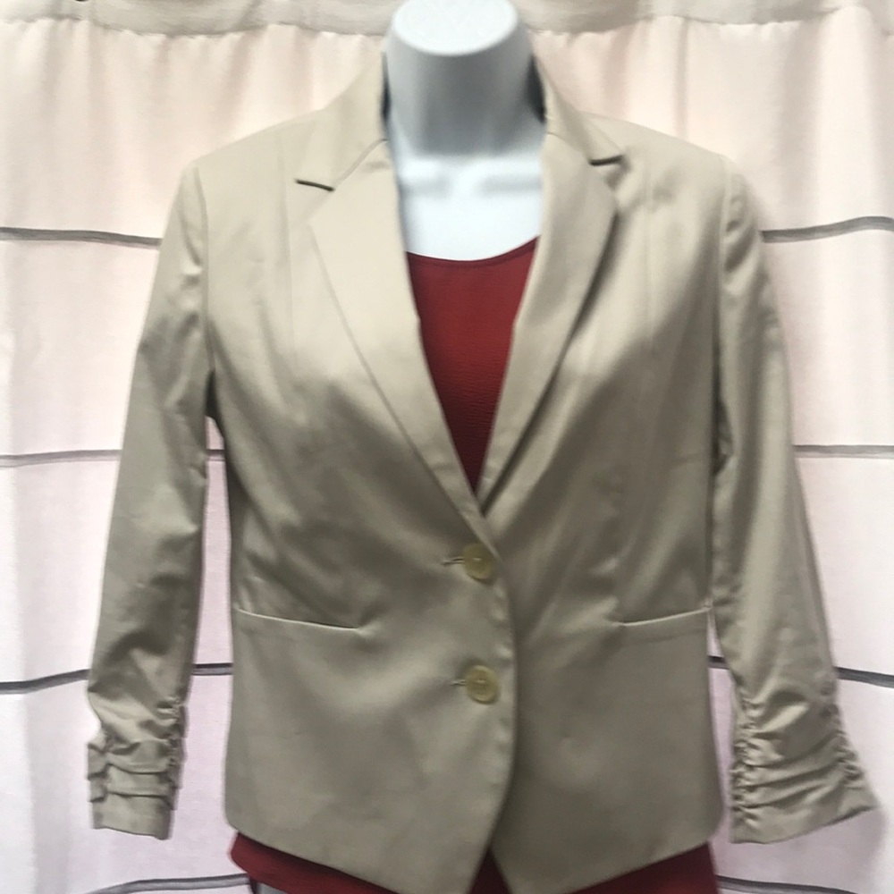 Cream colored blazer